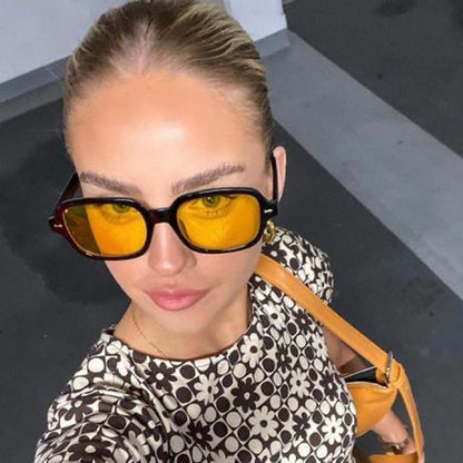 Luxury Retro Square Sunglasses for Men and Women