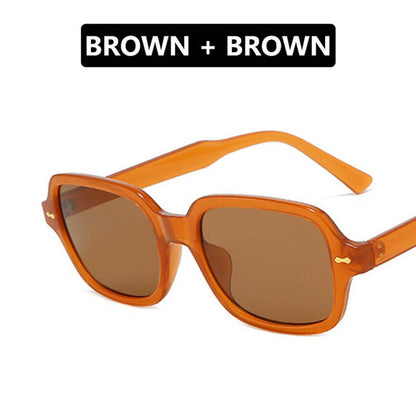 Luxury Retro Square Sunglasses for Men and Women