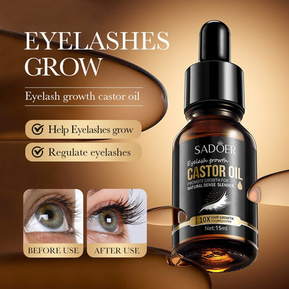 Lash Castor Oil For Thick Eyelashes
