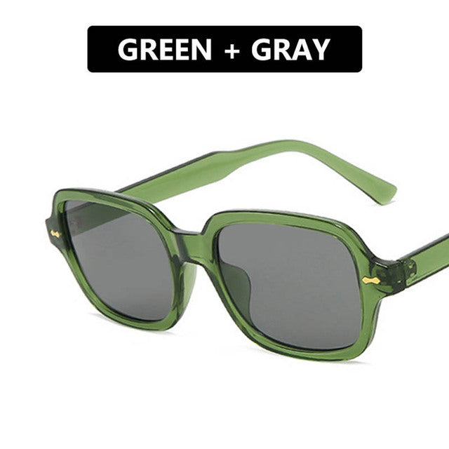 Luxury Retro Square Sunglasses for Men and Women