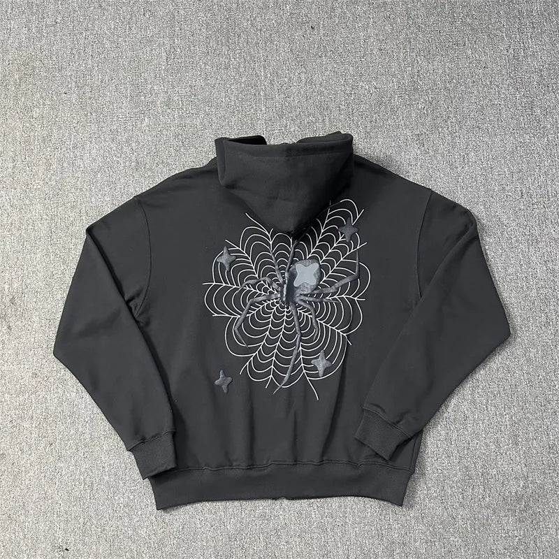 Broken Planet Cotton Hooded Sports Set with Zipper